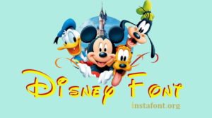 Disney font
